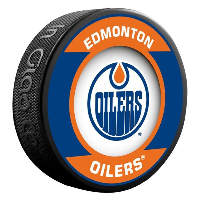 Puk Retro Edmonton - Edmonton Oilers Puky
