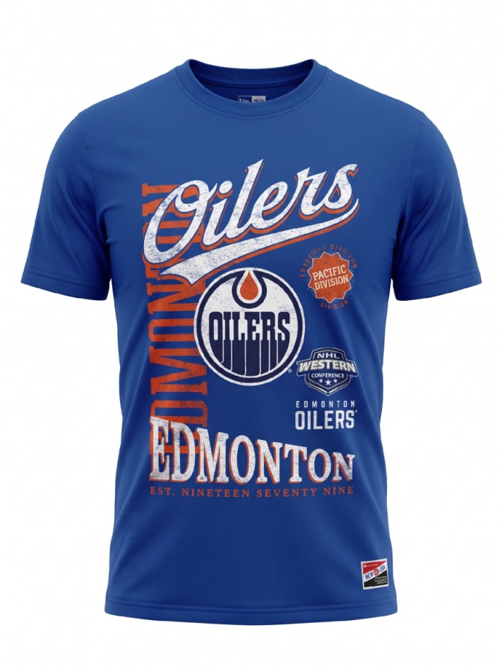 Pánské tričko Edmonton Oilers NHL US Edit 2 - Edmonton Oilers trička, polo trička, košile
