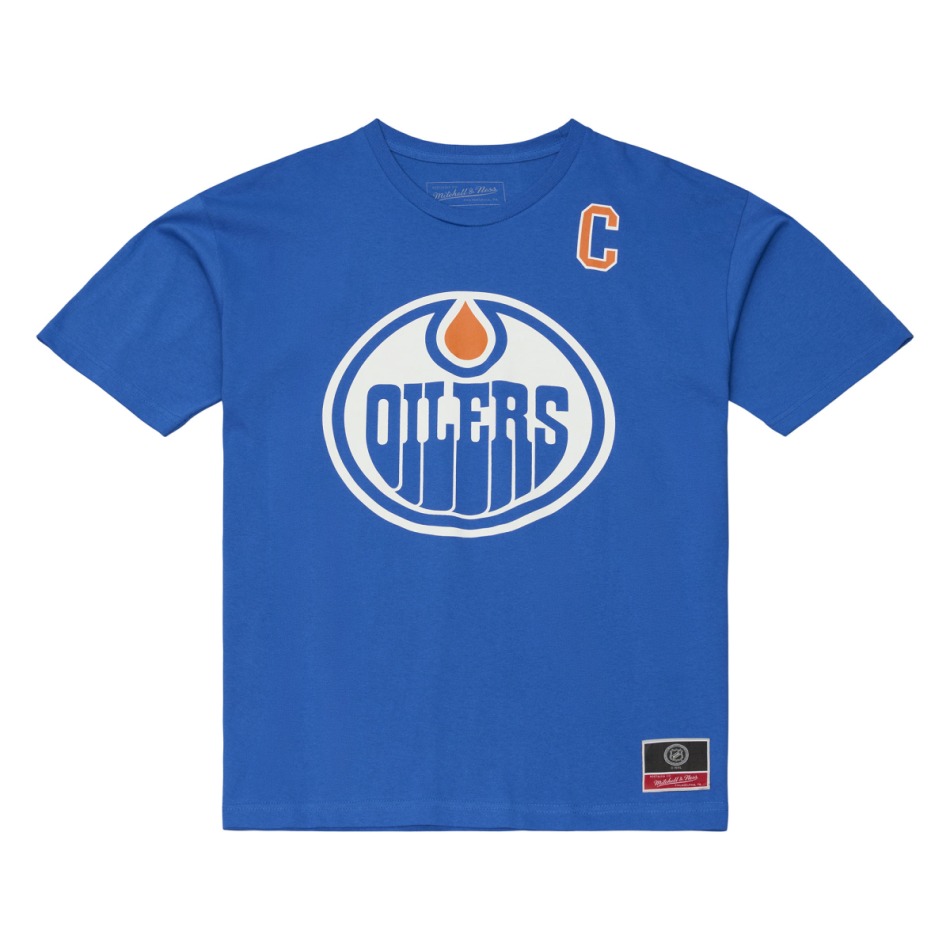 Edmonton Oilers pánské tričko NHL Connor McDavid #97 N&N Classic Tee - Edmonton Oilers trička, polo trička, košile