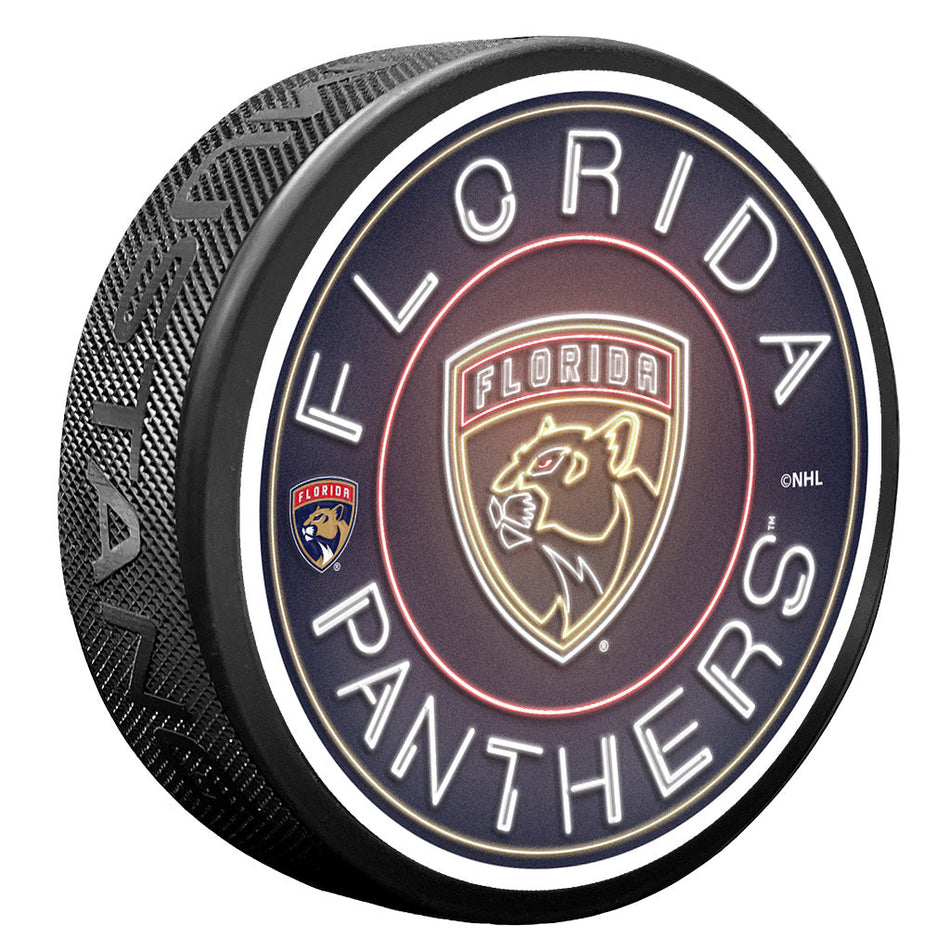 Puk Florida Panthers Neon - Florida Panthers hokejové vybavení