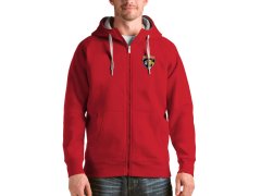 Florida Panthers pánská mikina s&nbsp;kapucí Antigua Logo Victory Full-Zip red