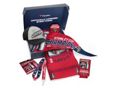 Florida Panthers dárkový set 2025 Stanley Cup Champions Gift Box with Hat