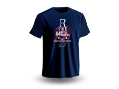 Florida Panthers pánské tričko Vítek Vaněček #92 Stanley Cup Champion 2025 navy