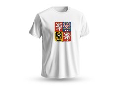 Hokejové reprezentace dětské tričko Roman Červenka #10 Czech National Emblem 2025 White
