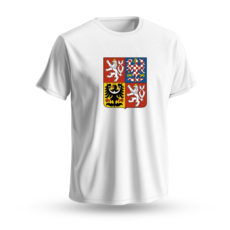 Hokejové reprezentace dětské tričko Roman Červenka #10 Czech National Emblem 2025 White - Hokejové reprezentace dětské oblečení