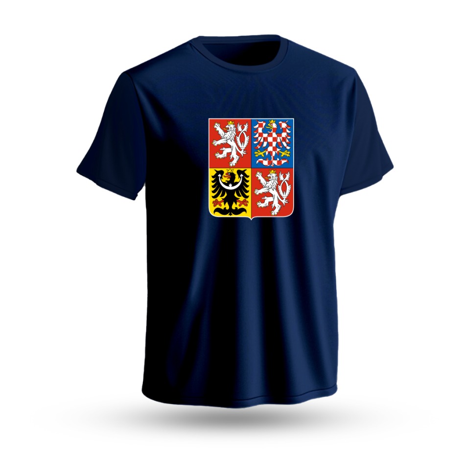 Hokejové reprezentace dětské tričko Czech Republic David Pastrňák #88 National Emblem 2025 navy