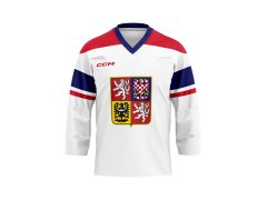 Hokejové reprezentace hokejový dres Ondřej Palát #18 2024 CCM Fandres replica white