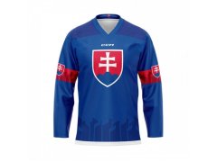 Hokejové reprezentace hokejový dres Slovakia Juraj Slafkovský #20 CCM Hockey fan blue