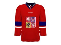 Hokejové reprezentace hokejový dres Czech Republic 2023/2024 CCM Fandres replica - red David Pastrňák #88