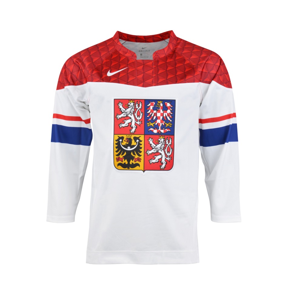 Hokejové reprezentace hokejový dres Czech republic IIHF World Championships replica white
