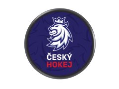 Hokejové reprezentace puk navy Czech Ice Hockey logo lion