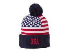 Hokejové reprezentace zimní čepice USA Pom Flag