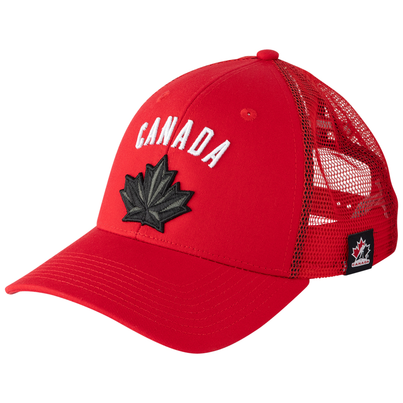 Hokejové reprezentace čepice baseballová kšiltovka Canada Hat-SR-RED