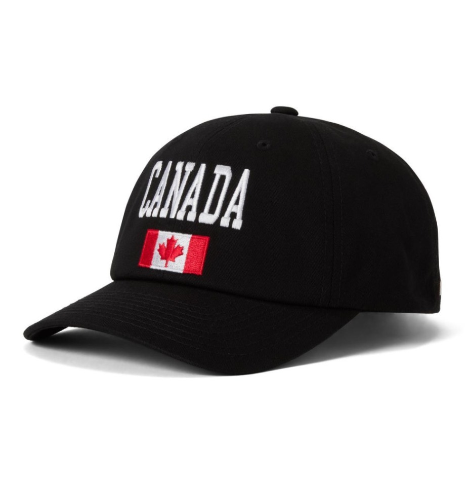 Hokejové reprezentace čepice baseballová kšiltovka Canada Flag black