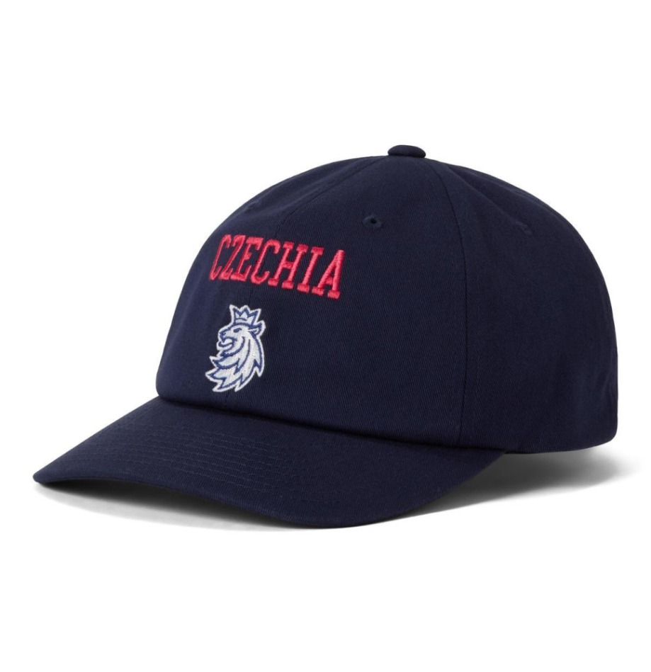 Hokejové reprezentace čepice baseballová kšiltovka Czech republic Flag navy