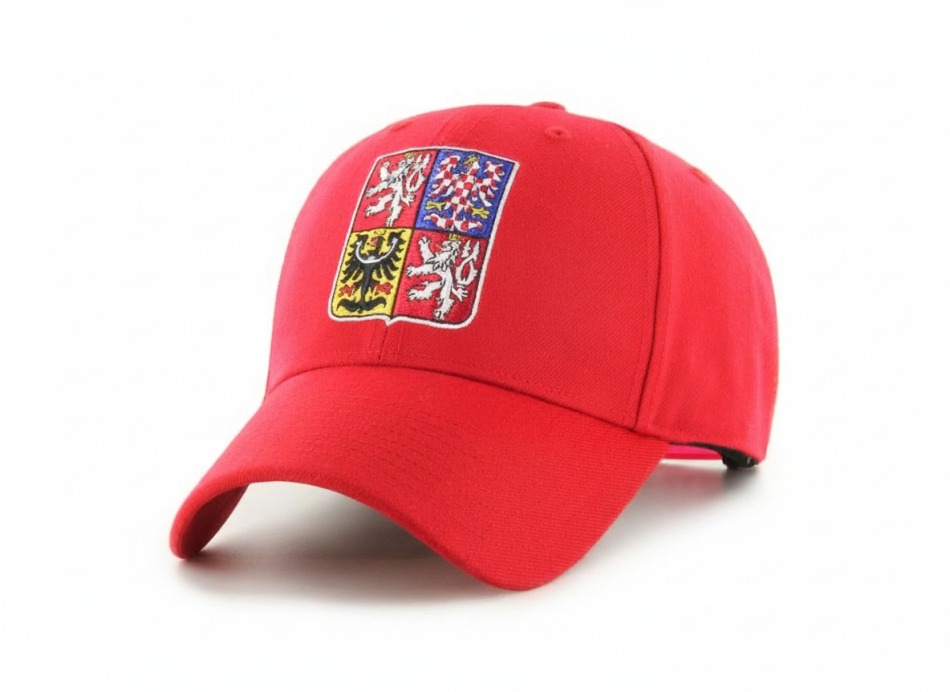 Hokejové reprezentace čepice baseballová kšiltovka Czech Republic 47 MVP SNAPBACK Red - Hokejové reprezentace kšiltovky, čepice, rukavice