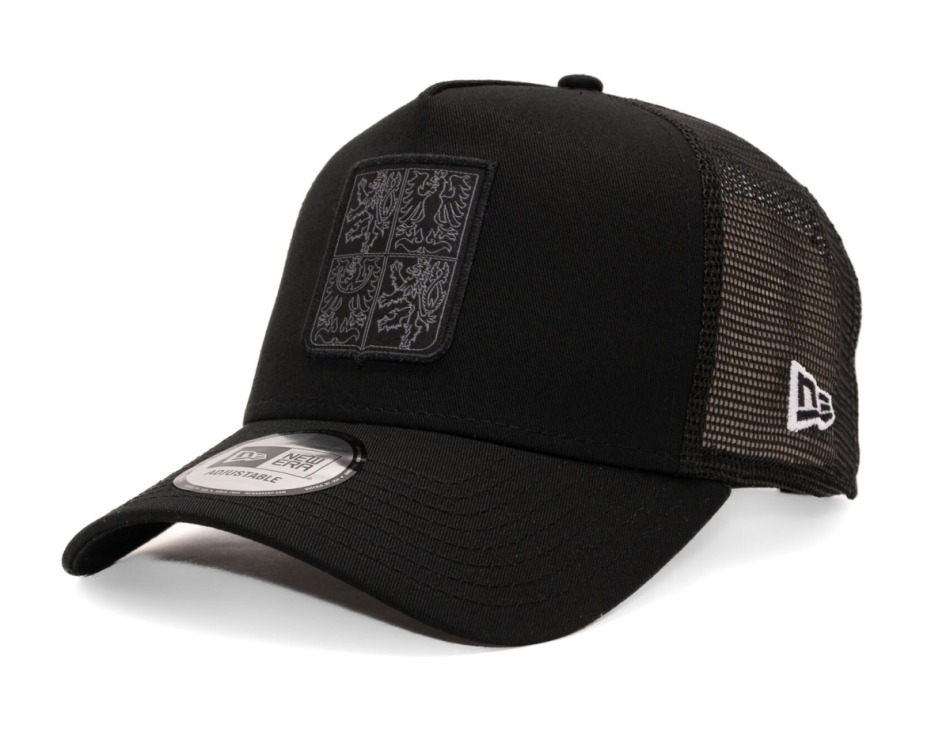 Hokejové reprezentace čepice baseballová kšiltovka Trucker core black - Hokejové reprezentace kšiltovky, čepice, rukavice