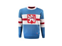 Hokejové reprezentace pánský svetr Czech republic retro MS 1947 big logo