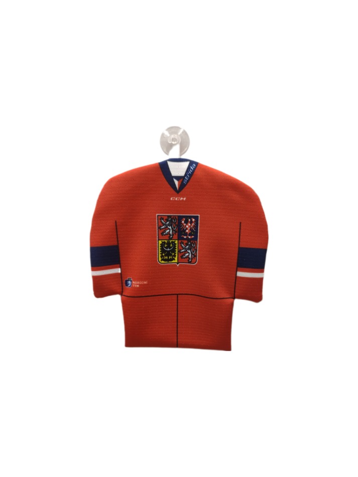 Hokejové reprezentace mini dres do auta Czech Republic 2023/24 reversible - Hokejové reprezentace ostatní suvenýry