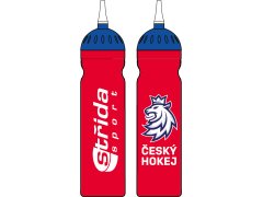 Hokejové reprezentace láhev na pití Czech Republic Logo Lev red