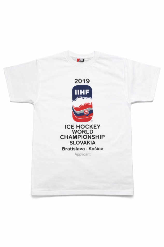 Hokejové reprezentace pánské tričko Slovakia 2019 Bratislava Košice World Championship Official
