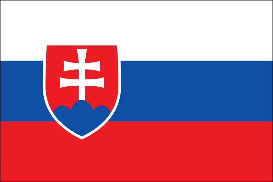 Hokejové reprezentace vlajka Slovakia 60x90 cm