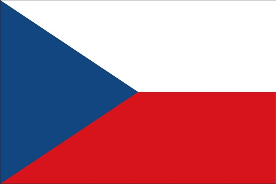 Hokejové reprezentace vlajka Czech republic Easy