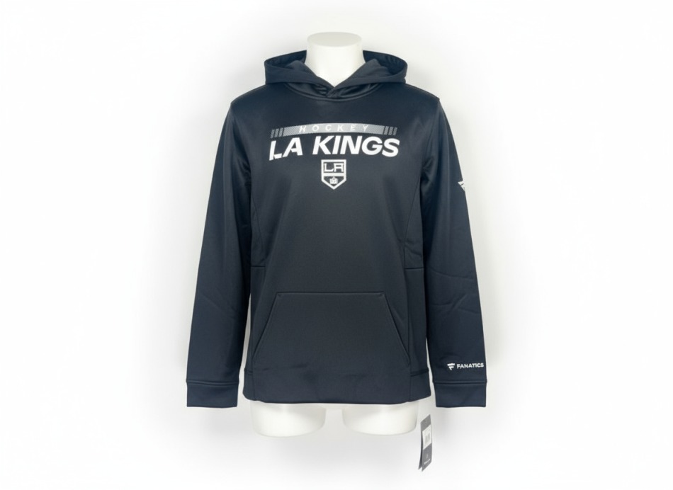 Los Angeles Kings dětská mikina s&nbsp;kapucí Authentic Pro Hood Po Hoodie - Los Angeles Kings dětské oblečení