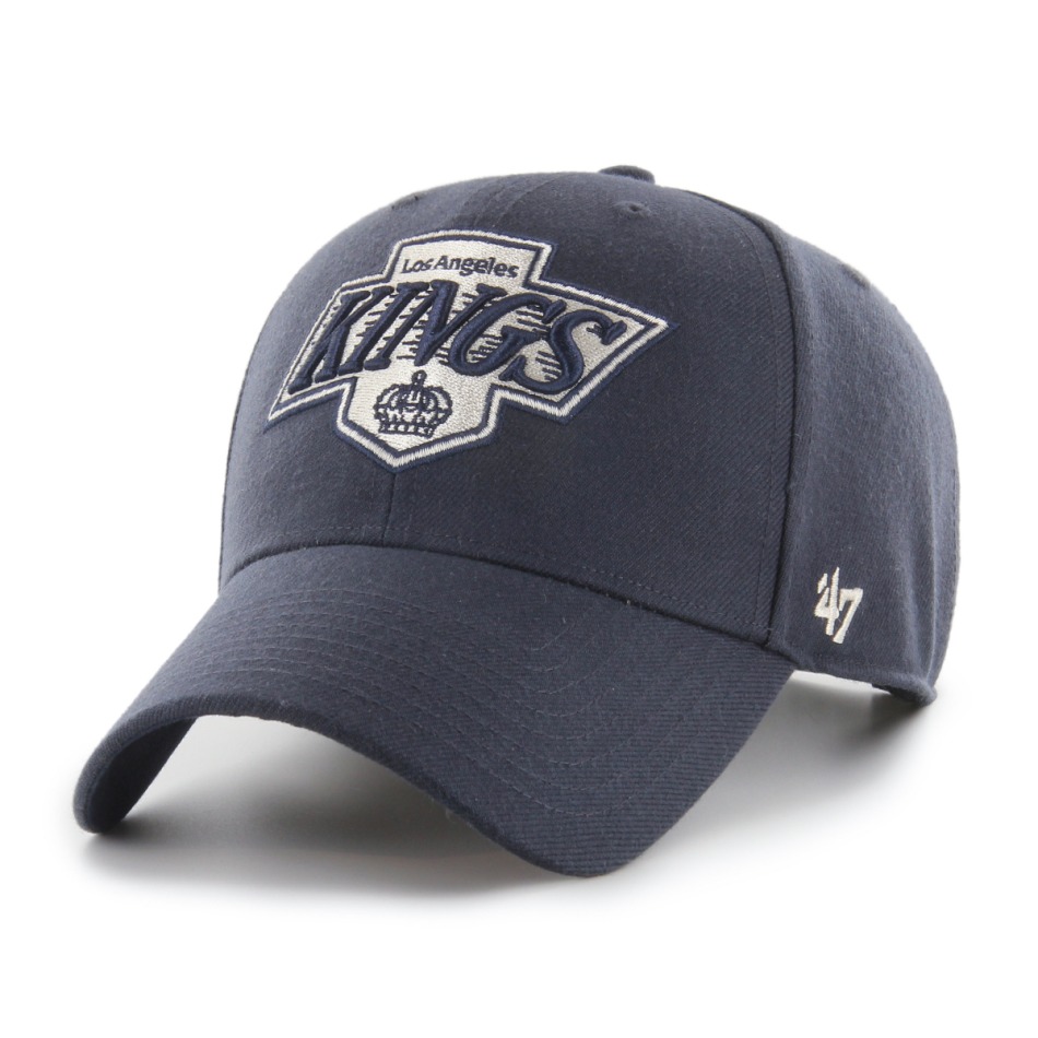 Los Angeles Kings čepice baseballová kšiltovka Vintage 47 MVP SNAPBACK NHL navy
