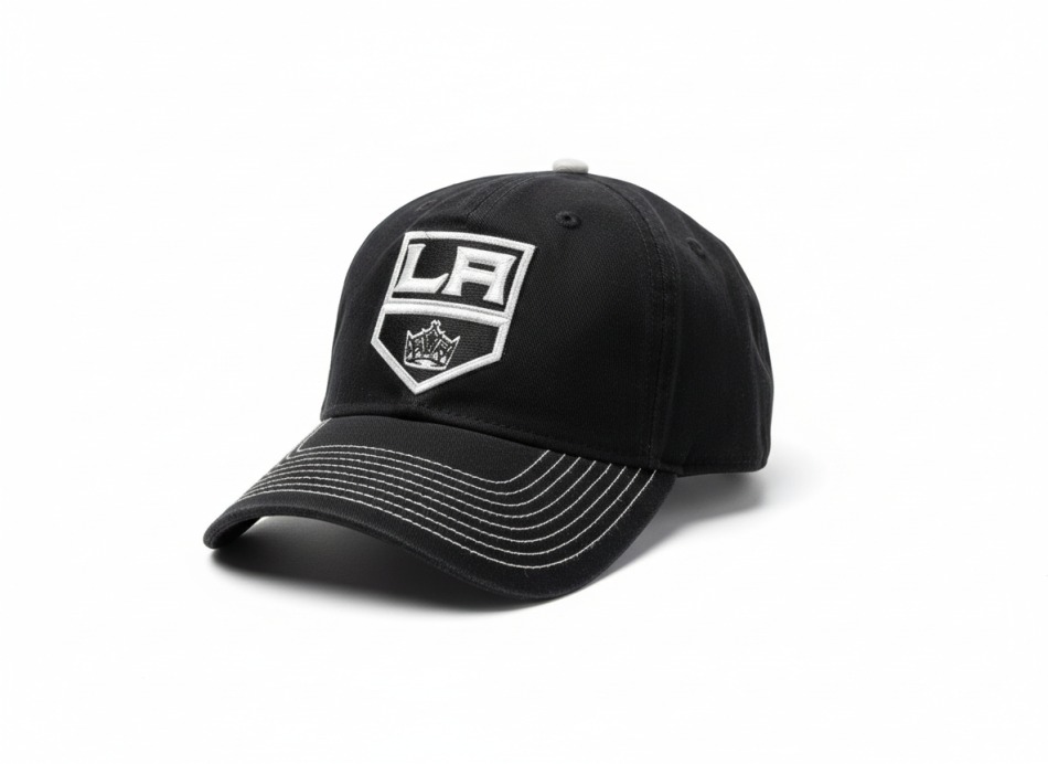 Los Angeles Kings čepice baseballová kšiltovka NHL Value Stitched Black/Grey