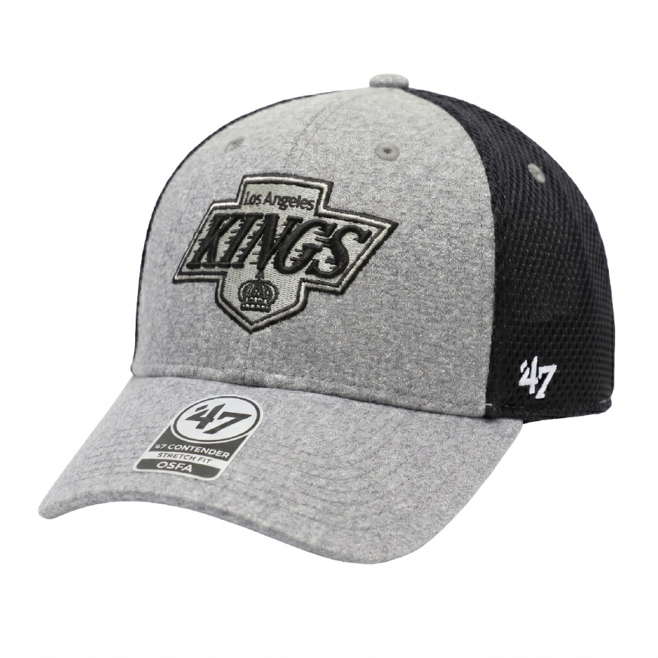 Los Angeles Kings čepice baseballová kšiltovka NHL ’47 Contender Grey/Black Flex