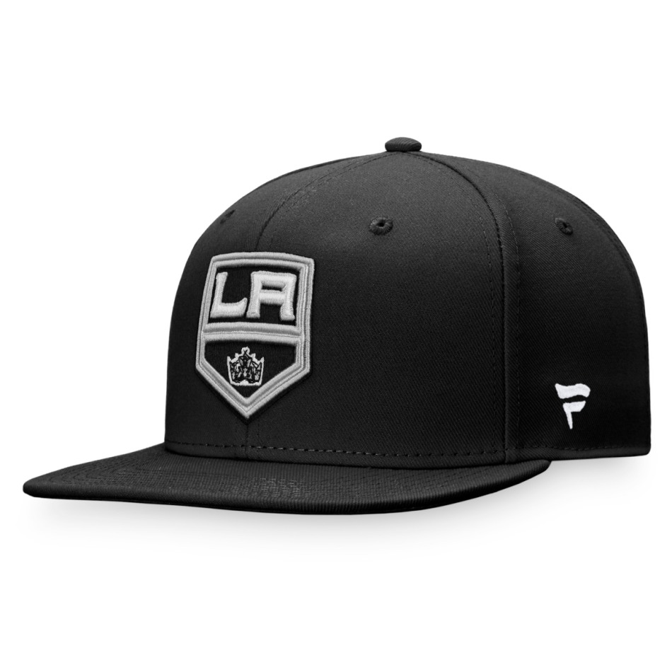 Los Angeles Kings čepice flat kšiltovka Core Snapback black - Los Angeles Kings kšiltovky, čepice, rukavice