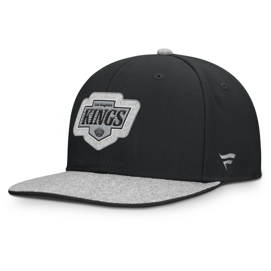 Los Angeles Kings čepice flat kšiltovka Loden Structured Adjustable Flat Brim - Los Angeles Kings kšiltovky, čepice, rukavice
