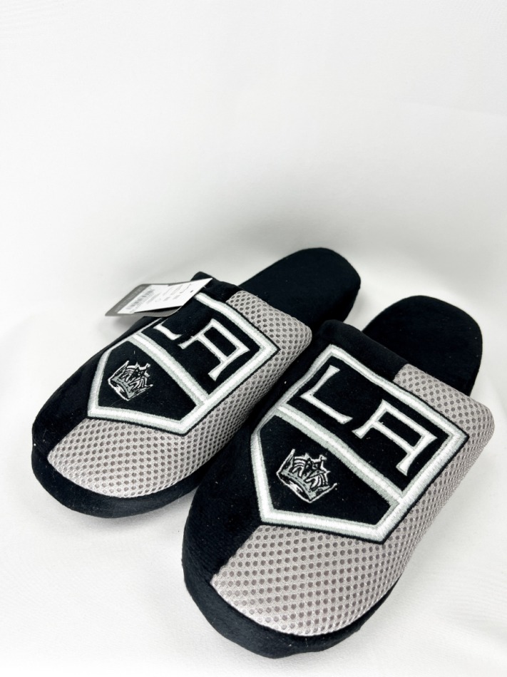 Los Angeles Kings pánské pantofle Team Logo Fleece Slipper - Los Angeles Kings ostatní modní doplňky