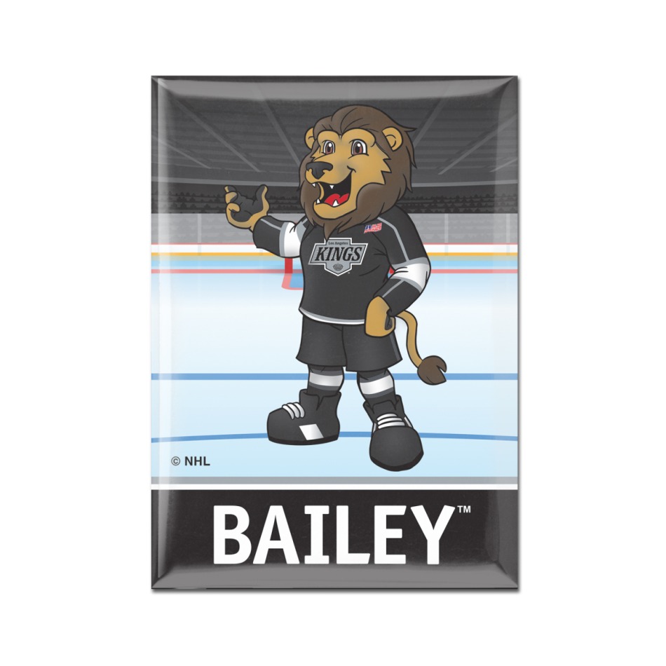 Los Angeles Kings magnetka Metal Mascot