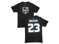 Los Angeles Kings pánské tričko #23 Dustin Brown black 7750101