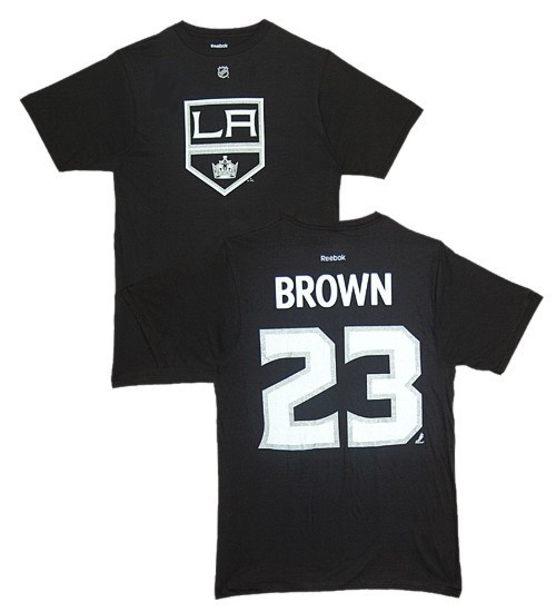 Los Angeles Kings pánské tričko #23 Dustin Brown black