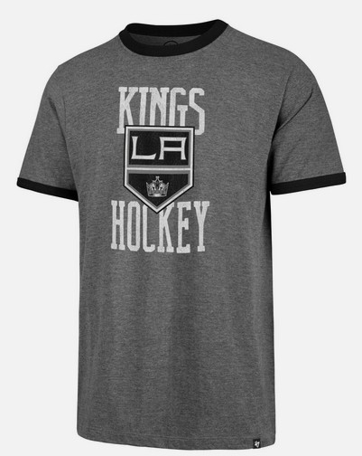 Los Angeles Kings pánské tričko 47 Tarmac gray - Los Angeles Kings trička, polo trička, košile