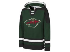 Minnesota Wild dětská mikina s kapucí NHL Ageless Must Have – Home Pullover