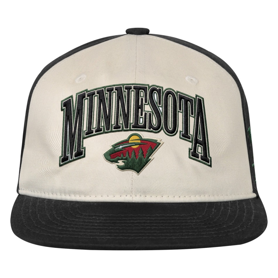 Dětská kšiltovka Minnesota Wild NHL Flatbrim Arch Deadstock Snapback - Minnesota Wild dětské oblečení