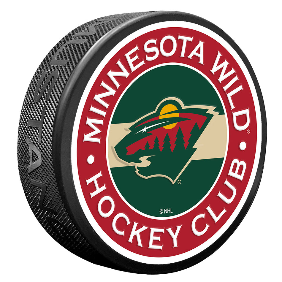 Minnesota Wild puk Stripe Design