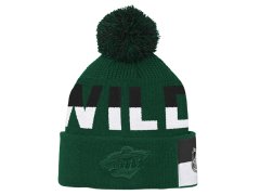Minnesota Wild dětská zimní čepice Faceoff Jacquard Knit