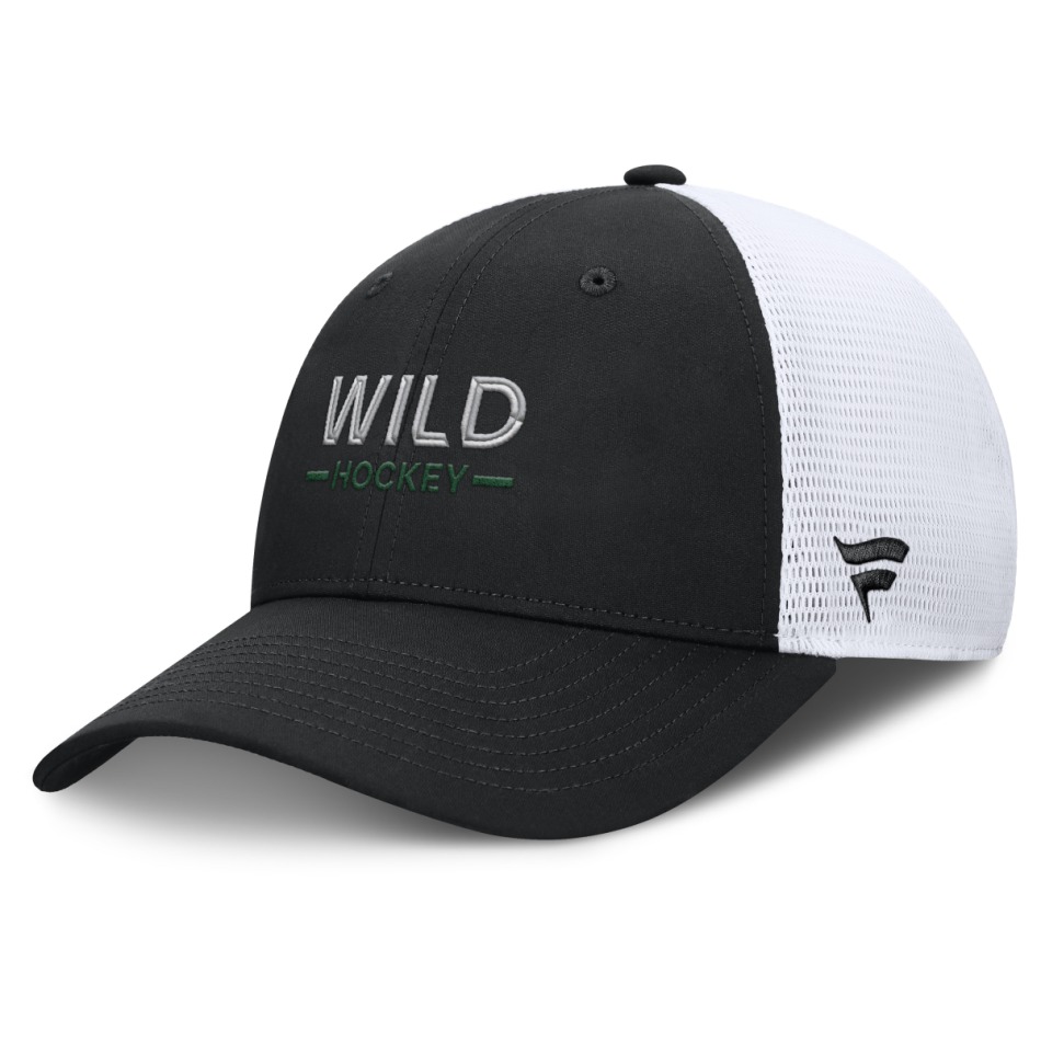 Minnesota Wild čepice baseballová kšiltovka Authentic Pro A/Cap Structured Adj. Meshback - Minnesota Wild kšiltovky, čepice, rukavice