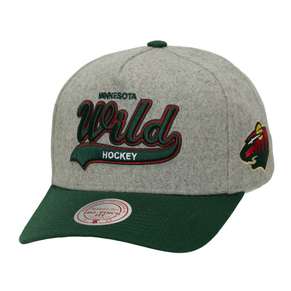 Minnesota Wild čepice baseballová kšiltovka Tailsweeps Pro Snapback - Minnesota Wild kšiltovky, čepice, rukavice