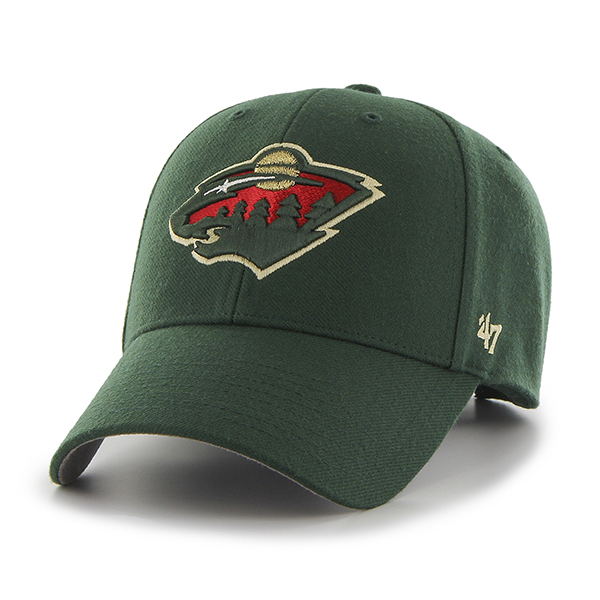 Minnesota Wild čepice baseballová kšiltovka 47 MVP green - Minnesota Wild kšiltovky, čepice, rukavice