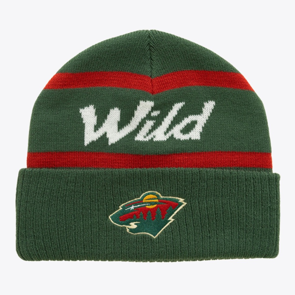 Minnesota Wild zimní čepice NHL Head Coach Knit - Minnesota Wild kšiltovky, čepice, rukavice
