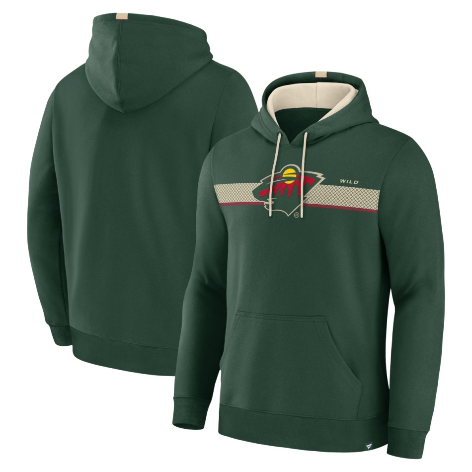 Minnesota Wild pánská mikina s kapucí Wrist Shot