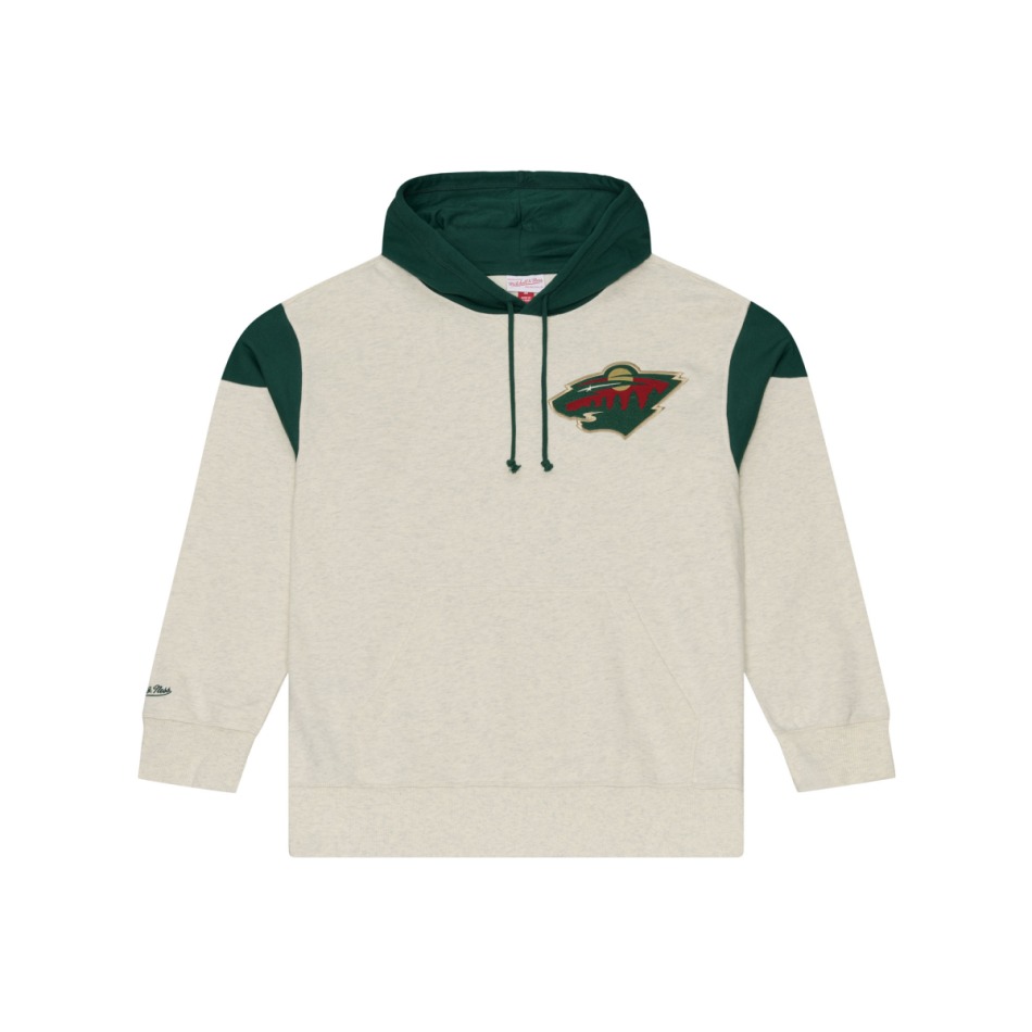 Minnesota Wild pánská mikina NHL Retro Roots French Terry Hoodie - Minnesota Wild mikiny, bundy, kalhoty