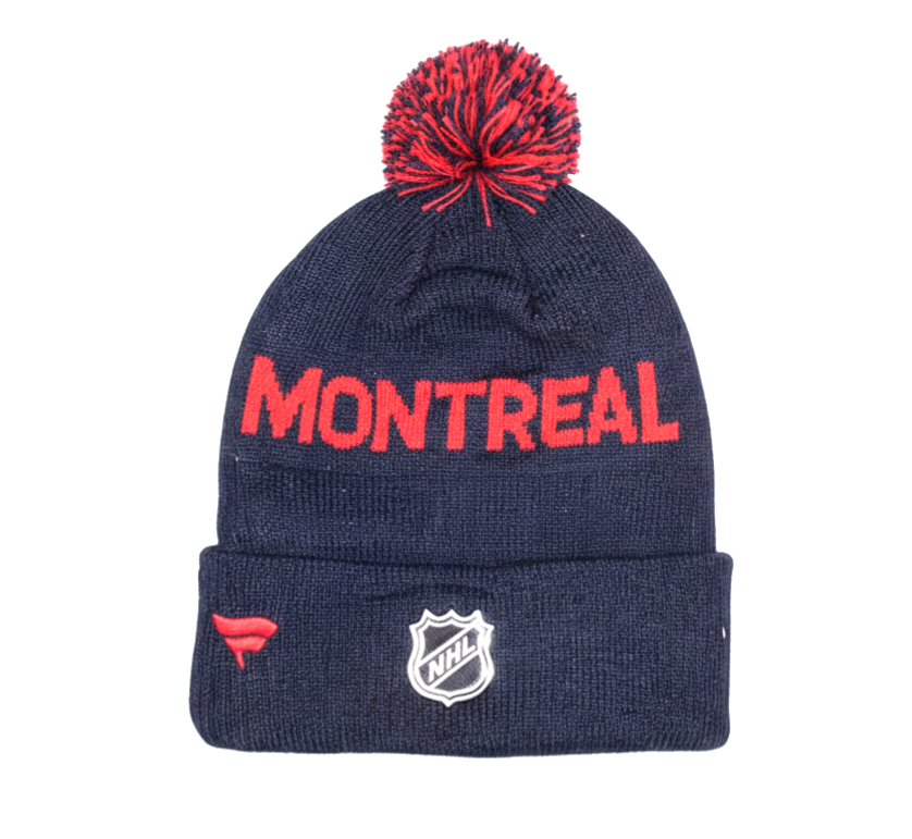 Montreal Canadiens dětská zimní čepice Cufed Knit With Pom - Montreal Canadiens dětské oblečení