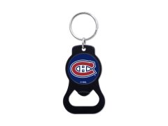 Montreal Canadiens přívěšek na klíče NHL Black Bottle Opener Key Ring